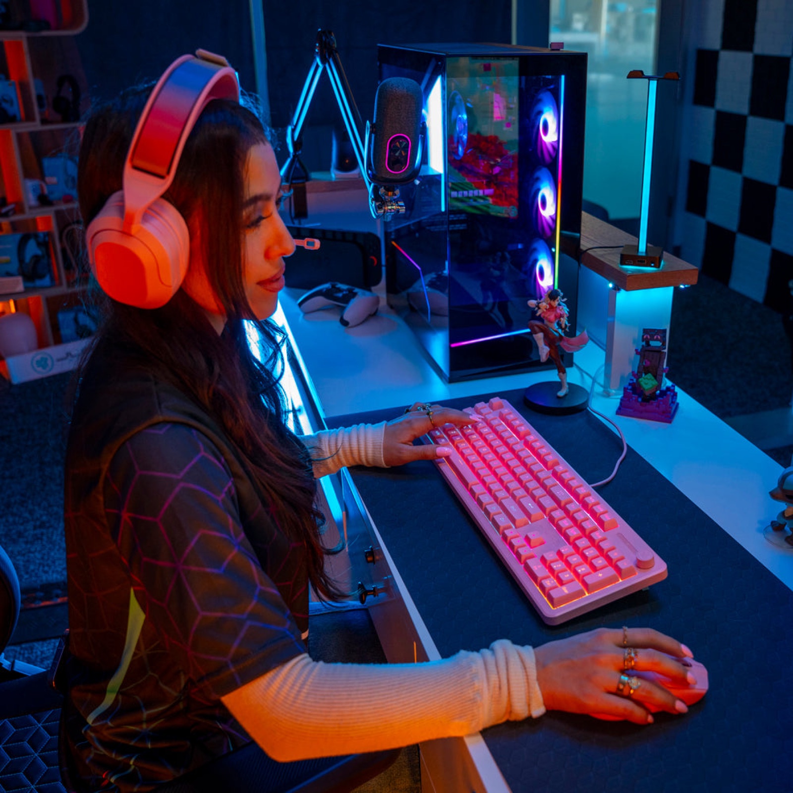Nightfall keyboard, pink