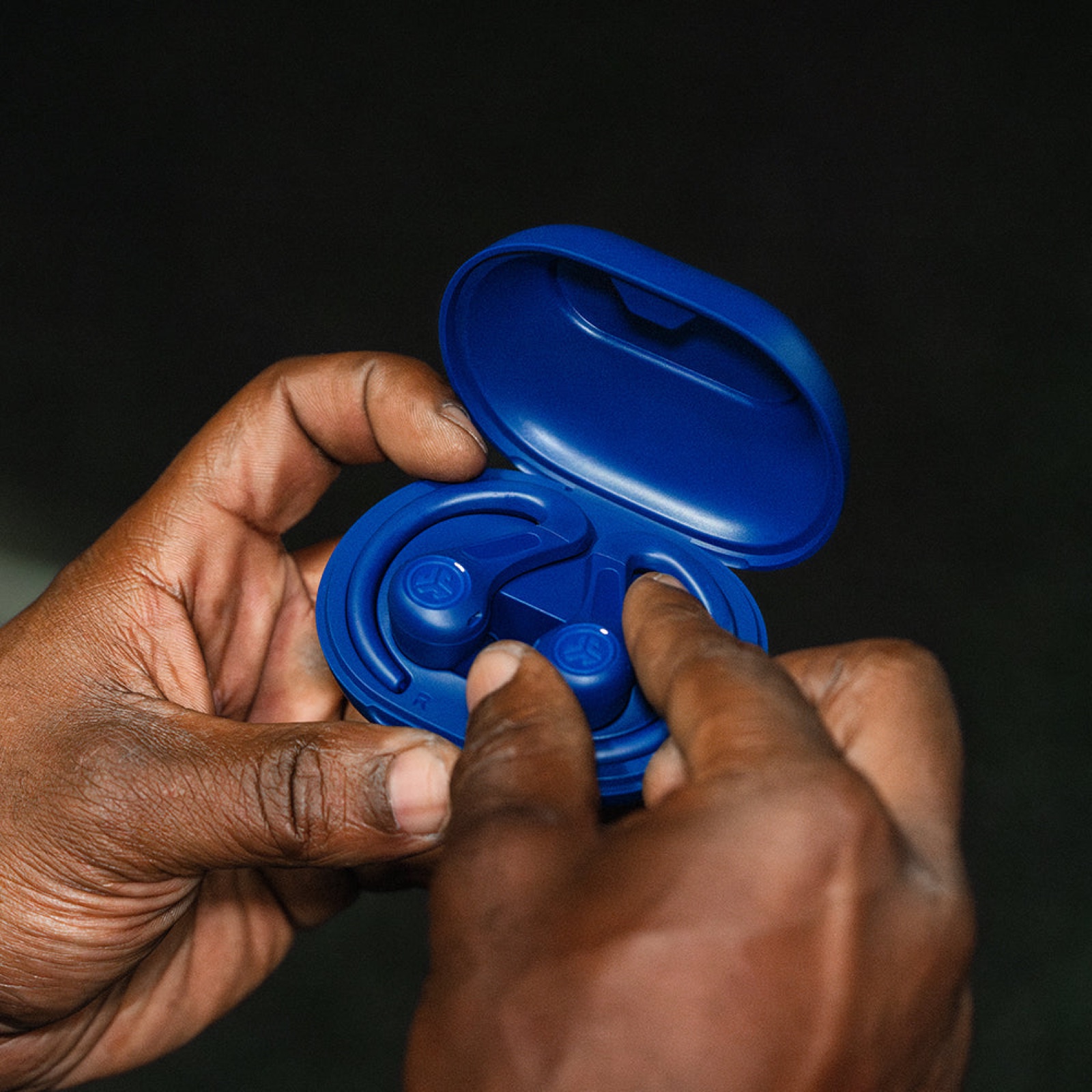 JBuds Sport 4 — cobalt